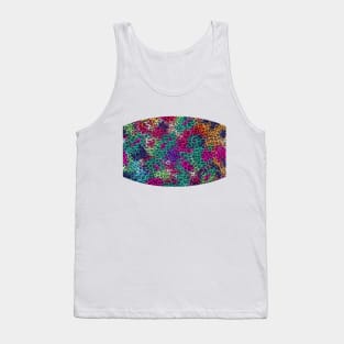 Rainbow Leopard Print Tank Top